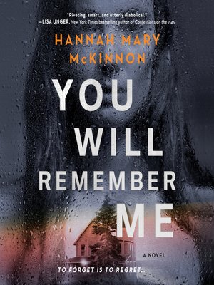 cover image of You Will Remember Me